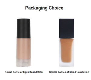 Fond de teint liquide longue tenue imperméable, unifie le teint, couvrance totale, hydratant, marque privée, logo personnalisé, maquillage du visage - Product Image 3