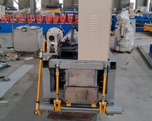 휴대용 소형 배수로 롤링 기계 지붕용 배수로 롤 성형 기계 컬러 강철 타일 기어 베어링 코어 - Product Image 6