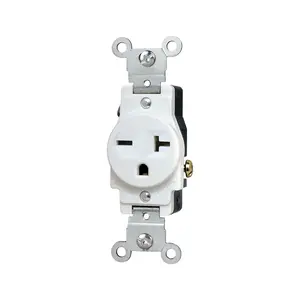 Nema 6-20R 20A 250V Single Wall Socket Outlet Receptacle For Mexico, American and Canada