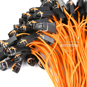 50cm feux d'artifice <span class=keywords><strong>vert</strong></span> fusible allumeurs de sécurité pour pyrotechnie allumage <span class=keywords><strong>feu</strong></span> d'artifice système de tir feux d'artifice électrique Talon allumeur - Product Image 5