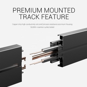 Longitud opcional Power Track Embedded Wall Surface Mounted Adaptador de enchufe eléctrico extraíble US Outlet Power Track <span class=keywords><strong>Socket</strong></span> - Product Image 4