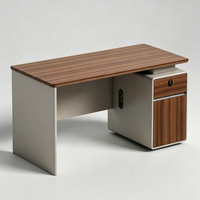 Bureau de direction modulaire en bois convertible moderne et personnalisé avec rangement durable et écologique pour bureau à domicile ou villa