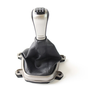 Poignée de levier de vitesse en cuir pour Honda Accord, design ergonomique - Product Image 2