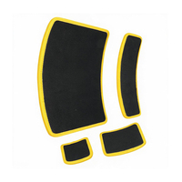 Ensemble de tapis magnétiques pour outils simili-Icon, plateau magnétique pour mécanicien, pour réparation automobile et atelier, rouge et noir, 3 pièces