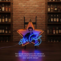 Enseigne néon LED étanche de haute qualité, logo personnalisé pour la décoration murale des boutiques, cafés et clubs