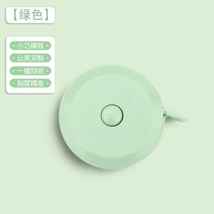 Regla suave de plástico de <span class=keywords><strong>Color</strong></span> promocional de 1,5 m/60 pulgadas, cinta de tela hecha a mano portátil, ecológica, retráctil automático - Product Image 6