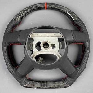 Vente directe d'usine, accessoires automobiles pour Dodge <span class=keywords><strong>Challenger</strong></span> 2008 2009 <span class=keywords><strong>2010</strong></span>, volant de direction personnalisé en fibre de carbone - Product Image 6