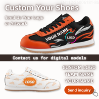 Zapatillas Casuales para Hombre al por Mayor con Estampados Inspirados en las Carreras, Calzado Deportivo Personalizado para Pedidos al por Mayor |   FN112-26006181-8