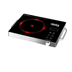 Placa de cocción eléctrica de cerámica Orvica, 2200W, superficie lisa, calentamiento por inducción, multifunción para cocinar y preparar té - Product Image 3