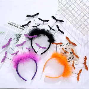 Halloween Dress Up Supplies Funny Headband Glasses Headband Pumpkin Ghost Spider Head Buckle