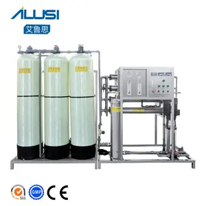 500lph FRP Reverse Osmosis Water Treatment with Soften Drinking Water Filter System