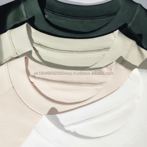 เสื้อยืดคุณภาพสูง 100% ผ้าฝ้าย พร้อมโลโก้ พิมพ์โลโก้ตามสั่ง เสื้อยืดเรียบๆ แบบยูนิเซ็กซ์ ไซส์พลัส เสื้อยืดผู้ชาย - Product Image 1