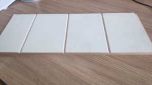 Pannello Decorativo in MDF Bianco Tipo V da 9mm, Design Moderno, Standard <span class=keywords><strong>di</strong></span> Emissione <span class=keywords><strong>di</strong></span> Formaldeide E1 per Rivestimenti - Product Image 4