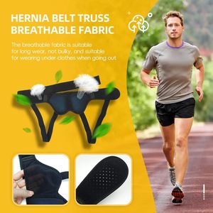 Ceinture de soutien inguinal pour hernie, bande de compression et de fixation unilatérale, noire MZSNSQ-109 - Product Image 4