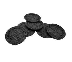 Venta al por mayor barato personalizado de plata y oro de acero inoxidable Token Arcade máquina de juego Token <span class=keywords><strong>Coin</strong></span>
