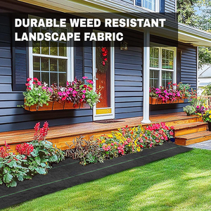 Di alta qualità PP tessuto tessuto paesaggio Anti-erba erbaccia controllo plastica copertura del suolo tappetino per serra PE materiale - Product Image 6