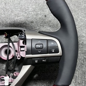 พวงมาลัยสปอร์ตทำจากไม้พีชแบบสปอร์ตสำหรับ <span class=keywords><strong>Lexus</strong></span> RCF GS350 SC430 <span class=keywords><strong>350</strong></span> 250 LX570 RX350 - Product Image 6