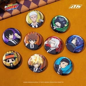 Joyouth Officiel sous Licence Katekyo <span class=keywords><strong>Hitman</strong></span> Reborn Boîte Mystère Badge Personnage Aléatoire Article de Collection Fan Merchandise Original du Japon - Product Image 2