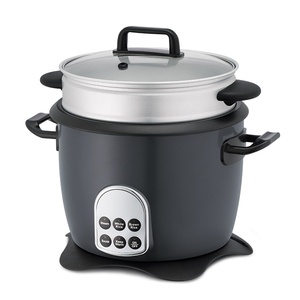 หม้อหุงข้าวไฟฟ้าอเนกประสงค์ดิจิตอล1.8L หม้อหุงข้าว10ใบพร้อมหม้อนึ่งอลูมิเนียมถ้วยตวงและช้อนข้าว - Product Image 2
