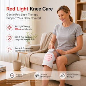 High Quality Silicone <strong>Knee</strong> Wrap Infrared Red Light Technology Soft Flexible Wearable Warmth Comfort Solution - Product Image 1