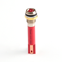 Livraison à temps bonne qualité 8mm IP67 étanche 2.4 ~ 220 AC/DC 12v LED voyants lumineux
