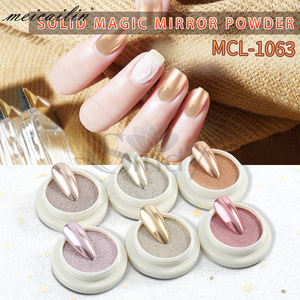 Poudre de <span class=keywords><strong>miroir</strong></span> solide en or <span class=keywords><strong>Rose</strong></span> pour ongles, offre spéciale - Product Image 5