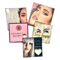 Boîte d'Emballage Personnalisée pour Lentilles de Contact Colorées Eyeshare Impression de Logos Boîte Pratique pour Lentilles de Contact