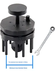 Strumento Universale Regolabile per <span class=keywords><strong>l</strong></span>'Installazione e il Serraggio degli Anelli del Pistone 55-105mm, Imbuto in Acciaio ad Alto Tenore di Carbonio per Veicoli di Grandi Dimensioni - Product Image 2
