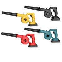 Souffleur de feuilles industriel sans fil haute puissance à moteur brushless 500 CFM, vitesse variable, batterie 1200 mAh, pour nettoyage de voitures et feuilles tombées