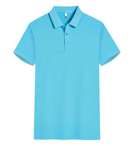 เสื้อโปโลแขนสั้นผู้ชาย สีพื้น ผ้าฝ้าย ระบายอากาศได้ดี ทรงลำลอง ใส่สบาย ดีไซน์เรียบง่าย - Product Image 4