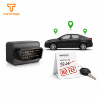 Traceur GPS OBD 4G sans abonnement mensuel avec localisation en temps réel, positionnement GPS BDS LBS, géolocalisation et alarme de vibration pour flotte de véhicules