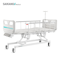 V4w5c SAIKANG Vente directe d'usine, équipement hospitalier, mobilier, lit d'hôpital manuel multifonction, matériau ABS, lit d'appoint pliable