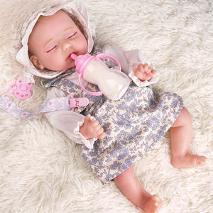 Poupées réalistes de bébé nouveau-né avec fonctions sonores, rient, pleurent, interactives, mignonnes, en vinyle souple, corps entier, poupée reborn pour enfants et adultes - Product Image 1