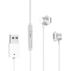 Tai nghe nhét tai có dây USB có tính năng từ tính điều khiển âm lượng mic PC <span class=keywords><strong>PS4</strong></span> ps5 máy tính xách tay trò chơi tai nghe phụ kiện máy tính - Product Image 1