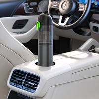 Penyedot Debu Mobil Nirkabel Portabel Baterai 6000mAh, Penyedot Debu Mini Multifungsi untuk Pembersihan Interior Mobil
