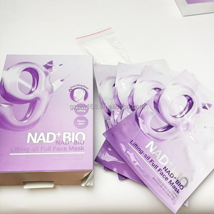 <span class=keywords><strong>Masque</strong></span> facial complet en silicone bio-lifting anti-âge NAD+ - <span class=keywords><strong>Masque</strong></span> réparateur cellulaire raffermissant - Anti-rides et resserrant la peau - Product Image 5