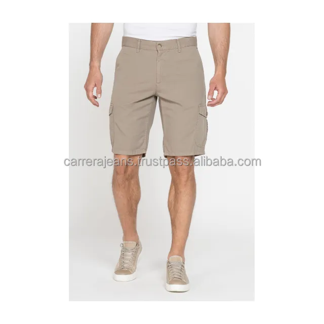 Calças e calças masculinas estilo gabardine, de alta qualidade, curtas, cargo, atacado, calças e calças
