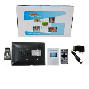 Lcd Digital Photo Frame 7 Inch Mass Bulk Wholesale Slim Picture Mp3 Mp4 Video Loop Player Multifunction