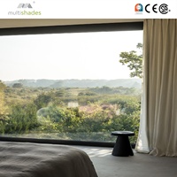 Fenêtre fixe haute performance MULTISHADES avec certification NFRC pour une efficacité énergétique et une isolation supérieures