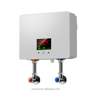 <span class=keywords><strong>Calentador</strong></span> <span class=keywords><strong>de</strong></span> Agua Instantáneo sin Tanque <span class=keywords><strong>de</strong></span> 5500W y 220V, <span class=keywords><strong>Calentador</strong></span> Eléctrico para Ducha <span class=keywords><strong>de</strong></span> Baño, Precio <span class=keywords><strong>de</strong></span> Fábrica, Venta al Por Mayor - Product Image 2
