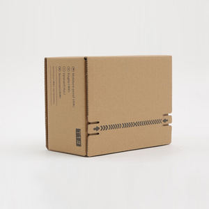 <span class=keywords><strong>Caja</strong></span> <span class=keywords><strong>de</strong></span> Cartón Corrugado Reciclable al por Mayor con Logotipo Personalizado, Autosellable, con Cierre <span class=keywords><strong>de</strong></span> <span class=keywords><strong>Cremallera</strong></span> y Tira Desprendible para Envíos - Product Image 3