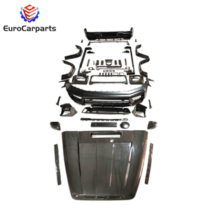 Systèmes de carrosserie automobile en fibre de carbone Classe <span class=keywords><strong>G</strong></span> 2019-2024, kit carrosserie complet de style TP, pare-chocs, ailes, G350 G63 G500 W463A W464 arrière <span class=keywords><strong>TT</strong></span> - Product Image 2