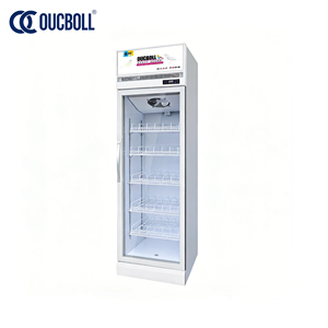 Vitrine Réfrigérée Commerciale à Porte Unique pour Boissons et Bières avec Refroidissement par Air pour Supermarchés et Hôtels - Product Image 1
