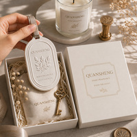 Diffuseur de parfum en pierre de plâtre suspendu, fait main, en céramique, parfumé, en gros, fabriqué en Chine