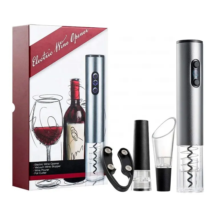 Cheap Wine Gift Set Small Souvenir Gift Electric Wine Bottle Opener Wedding Gifts for Guests