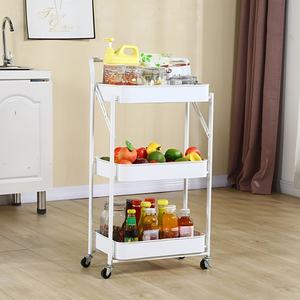 Custom Three-Tier Standing Type Storage Rack Space-Saving Non-Installation Solution <b>for</b> <b>Living</b> <b>Room</b> - Product Image 2
