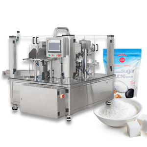 Packaging <b>Machine</b> Fully Automatic <b>Weighing</b> Bagging for Fine-Grain Materials Pre-Made Plastic Bags White Sugar Packaging <b>Machine</b> - Product Image 1