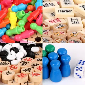 Venta Directa de Fábrica: Juguetes Educativos de Madera para Niños de 4 a 6 Años - Damas, Ajedrez Volador, Xjy Chess, Juego de Mesa con Caja de Colores Yunhe - Product Image 2