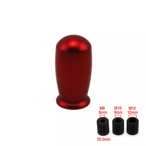 Car Gear <b>Shift</b> <b>Knob</b> Aluminum Alloy Missile Style Red Blue Black Gold Purple Rainbow Lightweight PDT47 - Product Image 4