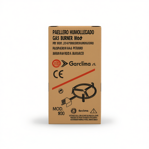 Bruciatore a Gas per Paella Garclima Mod 200 in Ghisa, Fornello Singolo Portatile Omologato per la Cottura della Paella - Product Image 2
